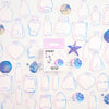 46Pcs/box Diary Stickers