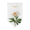 Cocoa Yacht Club Triangle Flag Kitchen Plant Pattern Short Curtain
