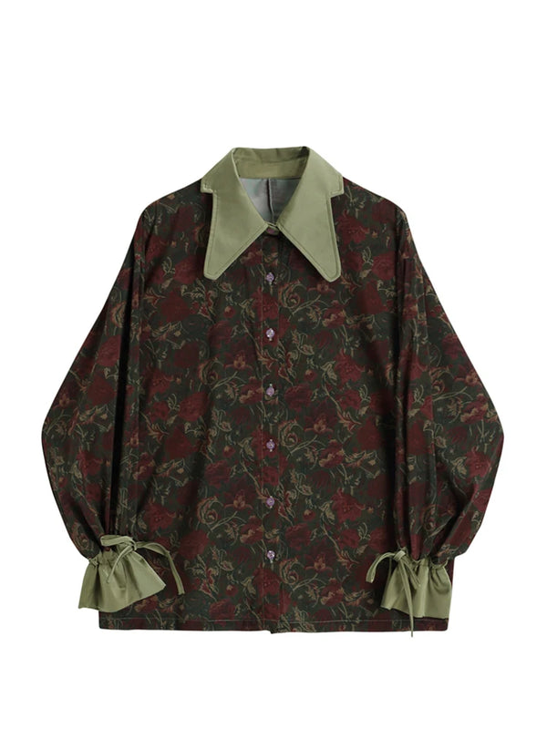 Cocoa Yacht Club Vintage Floral Blouse