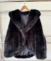 Cocoa Yacht Club Hooded Fox Jacket