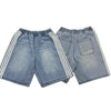 Cocoa Yacht Club Casual Denim Striped Shorts