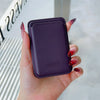 MagSafe Leather Wallet Card Holder for iPhoneGalaxy