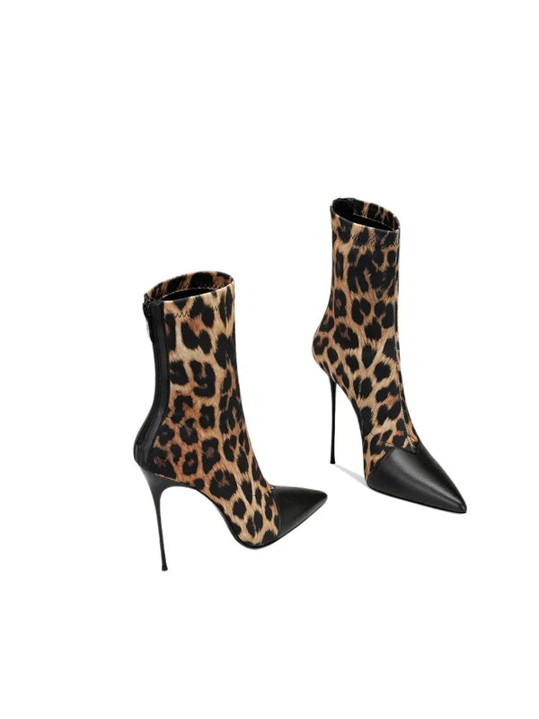 Cocoa Yacht Club Leopard Leather Boots