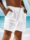 Cocoa Yacht Club Cotton Linen Shorts