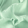 Cocoa Yacht Club White Pleated Fabric