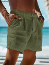 Cocoa Yacht Club Cotton Linen Shorts