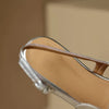 Cocoa Yacht Club Leather Flat Heel Sandals