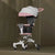 One Click Folding Baby Stroller with Rotatable Seat Canopy