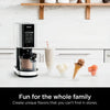 Ninja CREAMi Ice Cream Maker, White, 5 One-Touch Programs, 2 16oz Pints with Storage Lids