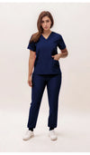Nurse Uniforms V-neck Scrub Sets Surgical Workwear