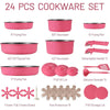 Cocoa Yacht Club 24pcs Nonstick Cookware