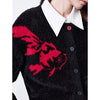 Cocoa Yacht Club Jacquard Knit Top