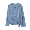 Cocoa Yacht Club Bow Cardigan Top