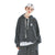 Cocoa Yacht Club Striped Hooded Jacket