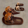 Cocoa Yacht Club Hello Kitty Leopard Slippers