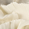 Cocoa Yacht Club White Pleated Fabric