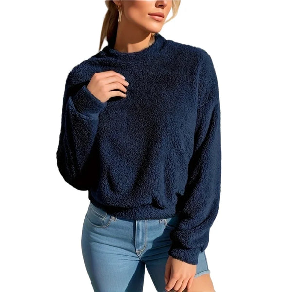 Cocoa Yacht Club Solid Sweater Top