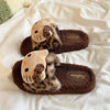 Cocoa Yacht Club Hello Kitty Leopard Slippers