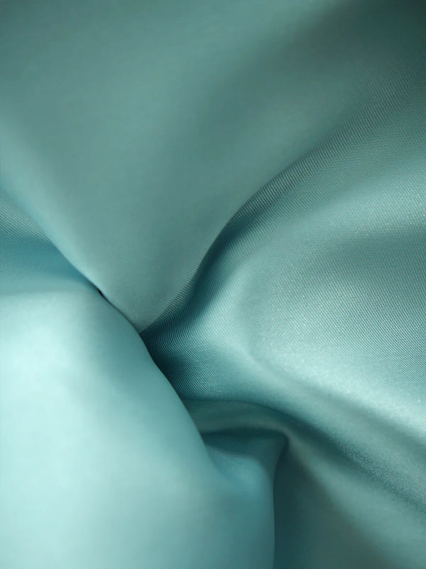 Cocoa Yacht Club Botanical Sage Green Silk Fabric