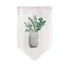 Cocoa Yacht Club Short Curtain Kitchen Triangle Flag Printed Half-Curtain