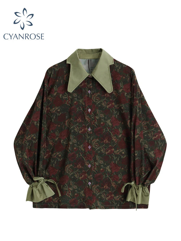 Cocoa Yacht Club Vintage Floral Blouse