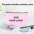 Cocoa Yacht Club BRAND YOU 20/30/50/100bags/lot BRAND YOU Logo Colored Canvas Makeup Bag