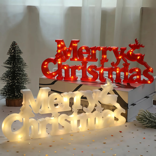 Merry Christmas LED Letter