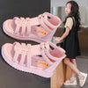 Cocoa Yacht Club Flat Weave Roman Sandals