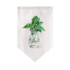 Cocoa Yacht Club Short Curtain Kitchen Triangle Flag Printed Half-Curtain