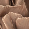 Cocoa Yacht Club White Pleated Fabric