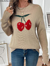 Cocoa Yacht Club Cherry Sweater