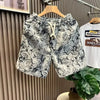 Cocoa Yacht Club Casual Denim Flower Shorts