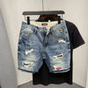 Cocoa Yacht Club Ripped Distressed Shorts