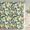 Cocoa Yacht Club Flowers Butterfly Pattern Shower Curtains