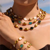 Cocoa Yacht Club Opal Necklace, Bracelet & Earrings