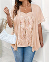 Cocoa Yacht Club 2 in 1 Floral Print T-Shirt