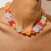 Cocoa Yacht Club Colorful Love Candy Resin Necklace