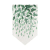 Cocoa Yacht Club Triangle Flag Kitchen Plant Pattern Short Curtain