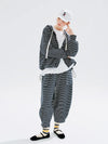 Cocoa Yacht Club Striped Hooded Jacket