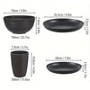 16/32pcs Plastic Tableware Set