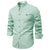Cocoa Yacht Club Cotton Social Shirt Men Solid Color Long Sleeve High Quality Brand Shirt for Men Spring Stand Casual Men