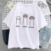 "Rock Paper Scissors" Cat Paw T-Shirt