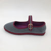 Cocoa Yacht Club Gray Mary Jeans Flats