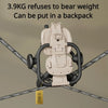 One Click Folding Baby Stroller with Rotatable Seat Canopy
