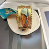 Cocoa Yacht Club Chic Retro Scarf Bracelet