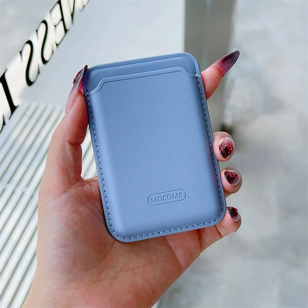 MagSafe Leather Wallet Card Holder for iPhoneGalaxy