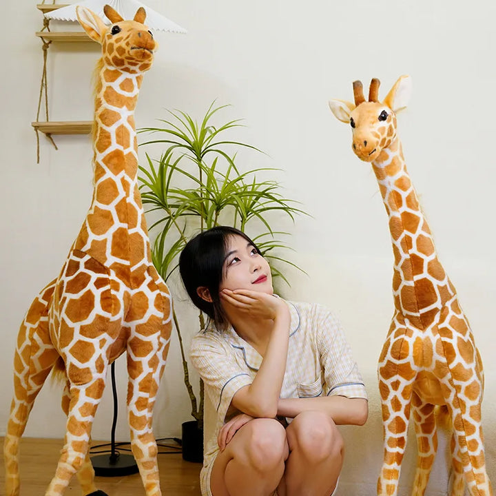 50-140cm Giant Real Life Giraffe Plush