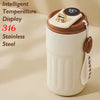 🌡️ Smart LED Thermos Bottle – Stainless Steel Travel Flask