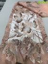 Cocoa Yacht Club African Beaded Lace Fabric