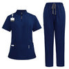 Unisex Medical V-neck Nurse Scrubs